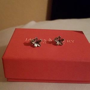 James Avery flower earrings